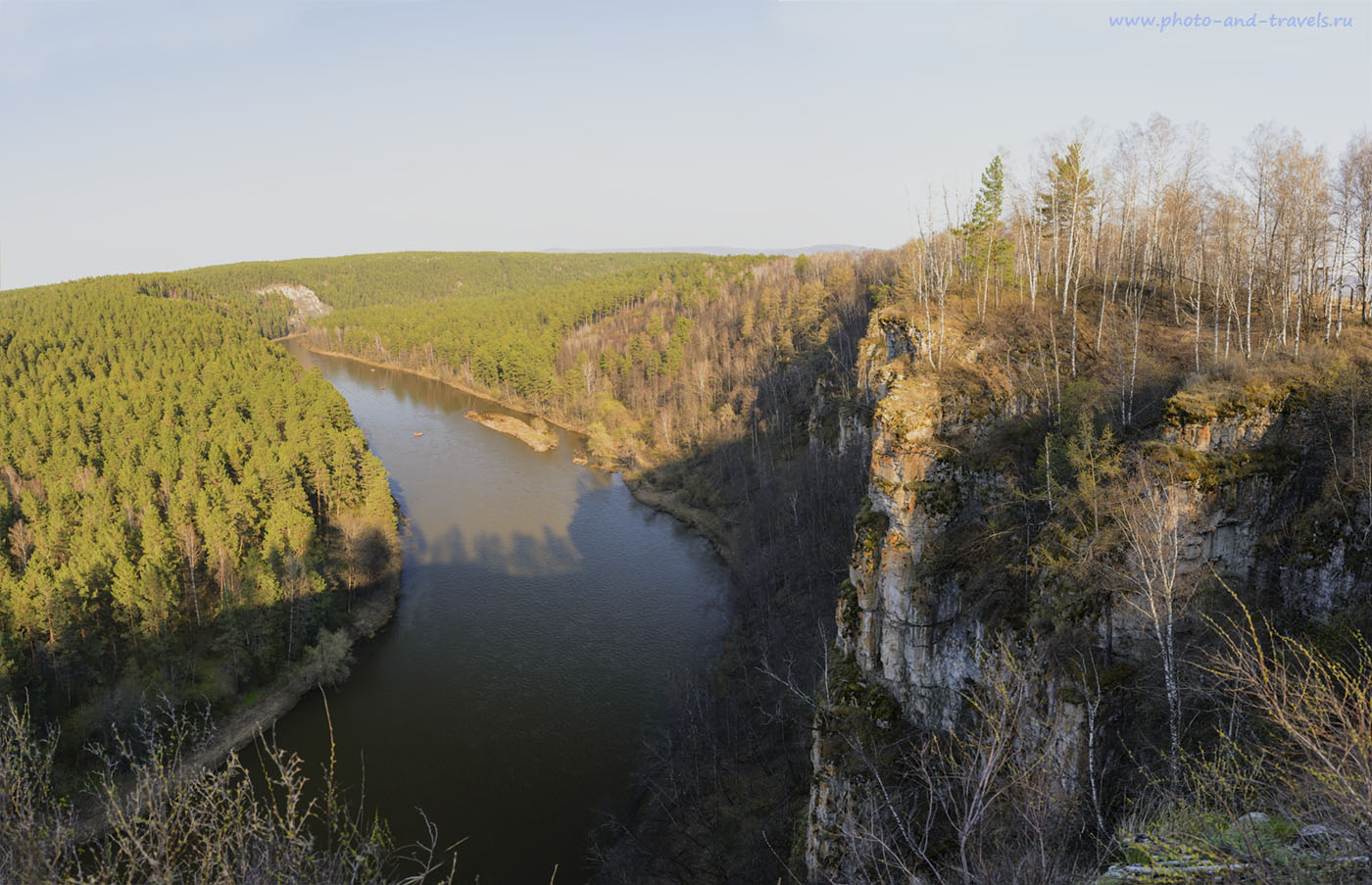 Bolshiye Pritesy, Ay river